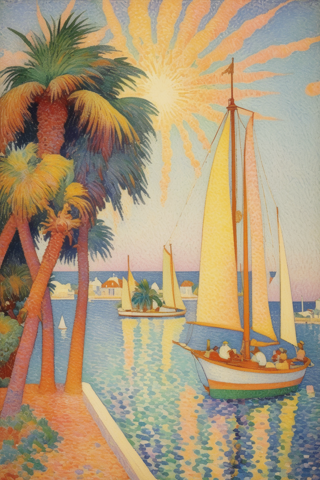 00461-3885932403-_lora_Paul Signac Style_1_Paul Signac Style - key west florida by Henri-Edmond Cross.png